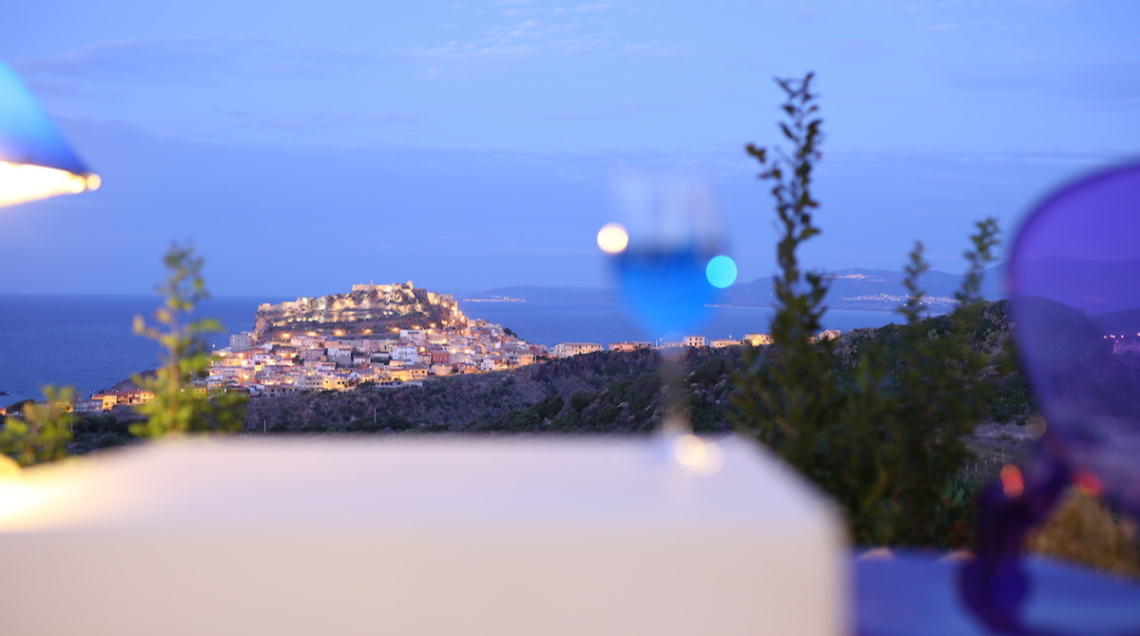 vista dal Grand Hotel Bajaloglia