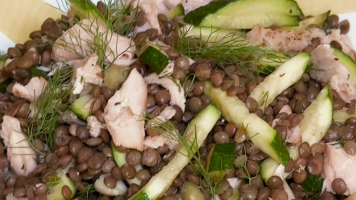 Insalate: di lenticchie, di quinoa e di spinacino