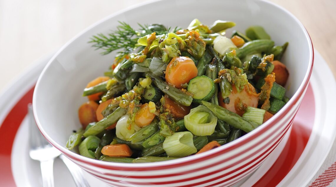 Sauté di verdure al forno