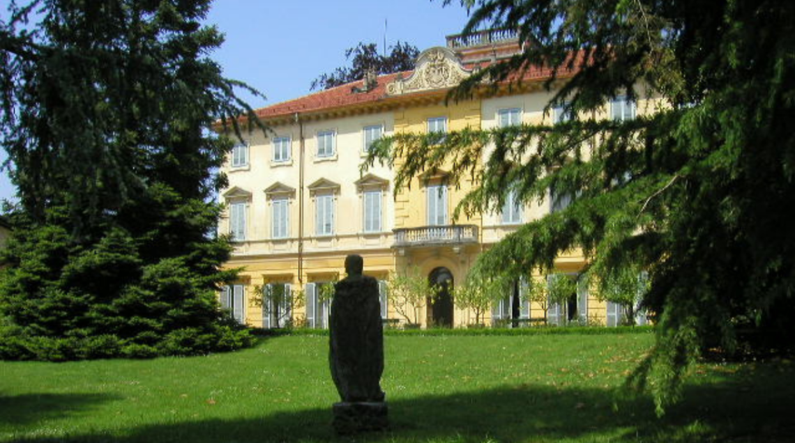 Villa Belloc, oggi Malfatti, costruita in stile imperiale