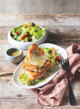 Cotolette di caciocavallo con citronnette ai pistacchi