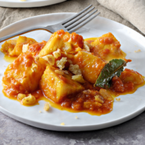 Bocconcini di merluzzo in umido