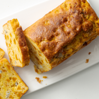 Plumcake soffice alla zucca e gorgonzola