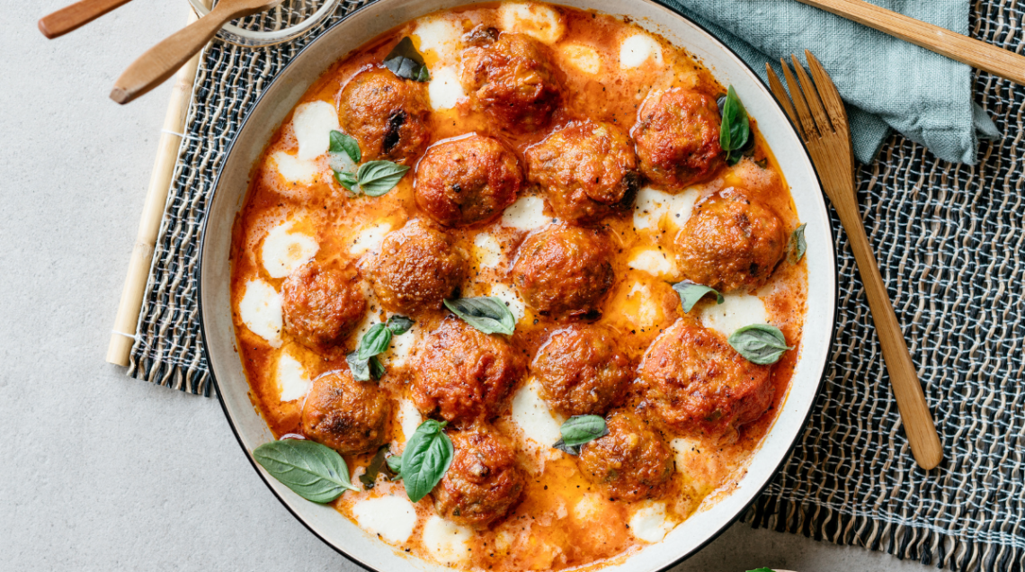 Polpette al sugo infornate