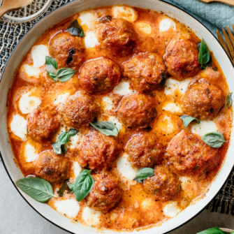 Polpette al sugo infornate