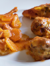 Polpette di manzo in umido