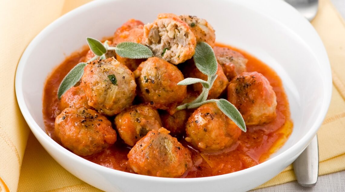 Polpette di vitello e champignon