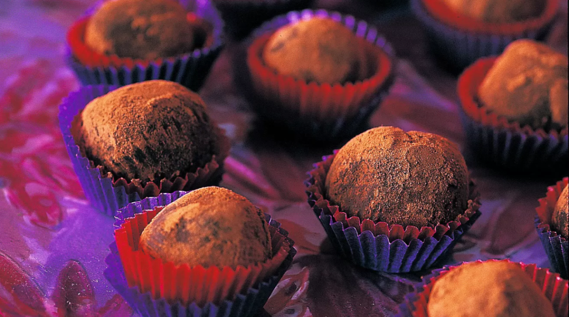 Tartufini di cioccolato al caffè