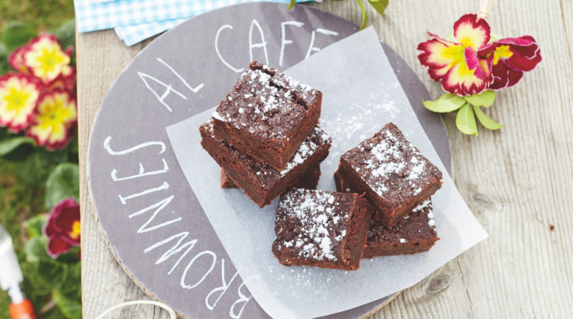 brownies gluten free al caffè