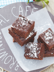 brownies gluten free al caffè