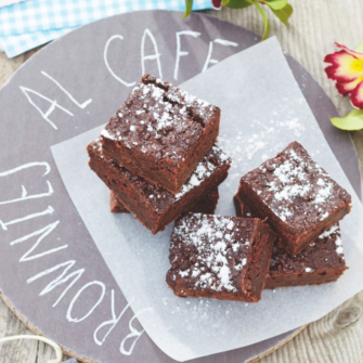 brownies gluten free al caffè