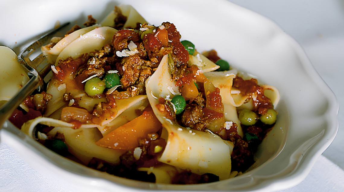 pappardelle al ragu di cinghiale