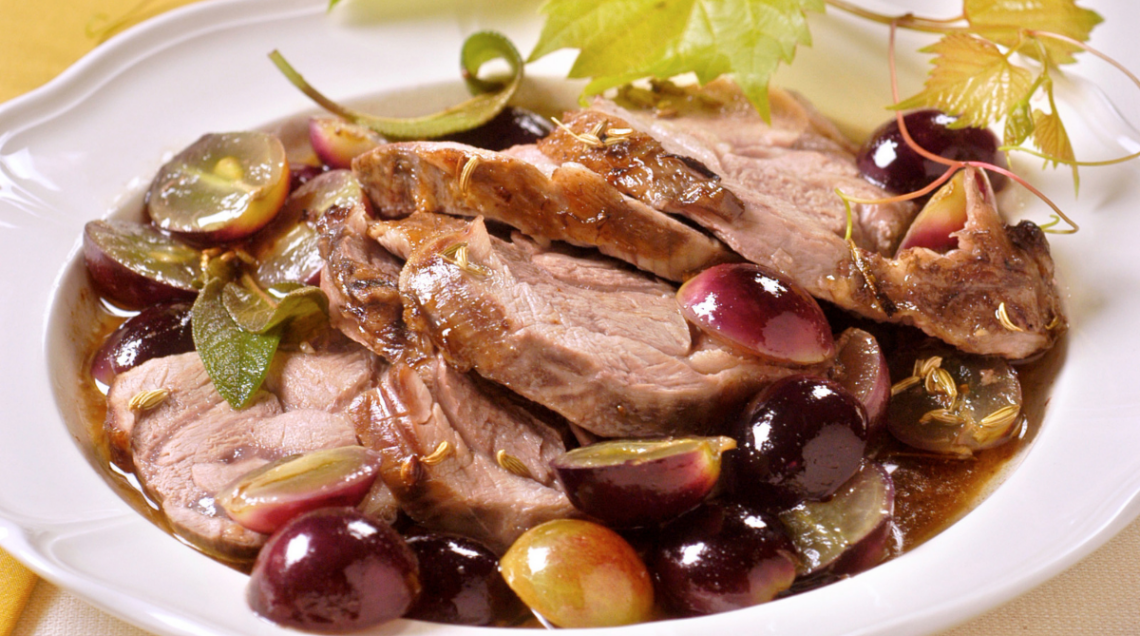 Cosciotto d'agnello marinato