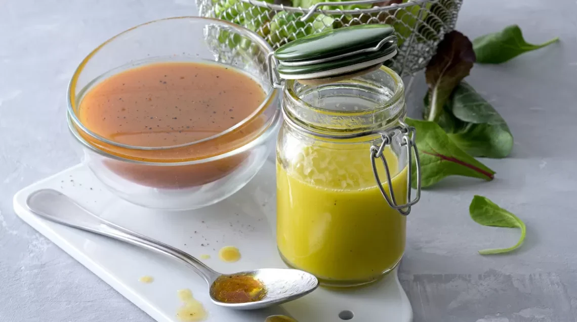 vinaigrette in barattolo