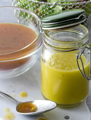 vinaigrette in barattolo