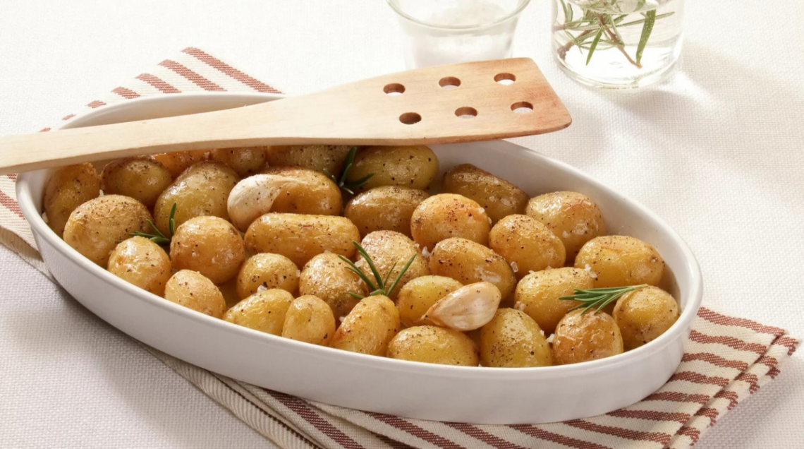 patate al forno con la buccia