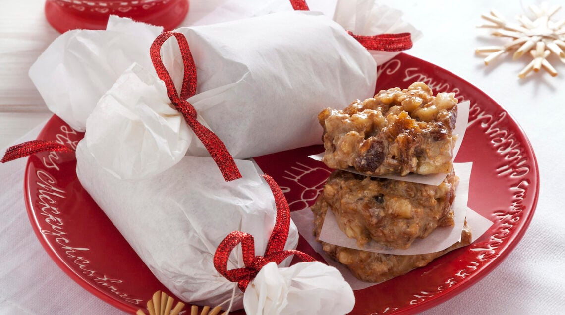 Torrone di fichi secchi e noci alla cannella