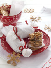 Torrone di fichi secchi e noci alla cannella