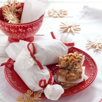 Torrone di fichi secchi e noci alla cannella