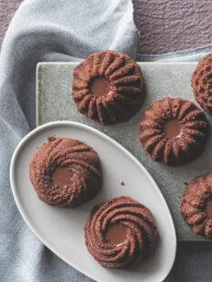 Ciambelline con cioccolato e caffè