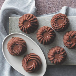 Ciambelline con cioccolato e caffè