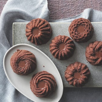 Ciambelline con cioccolato e caffè