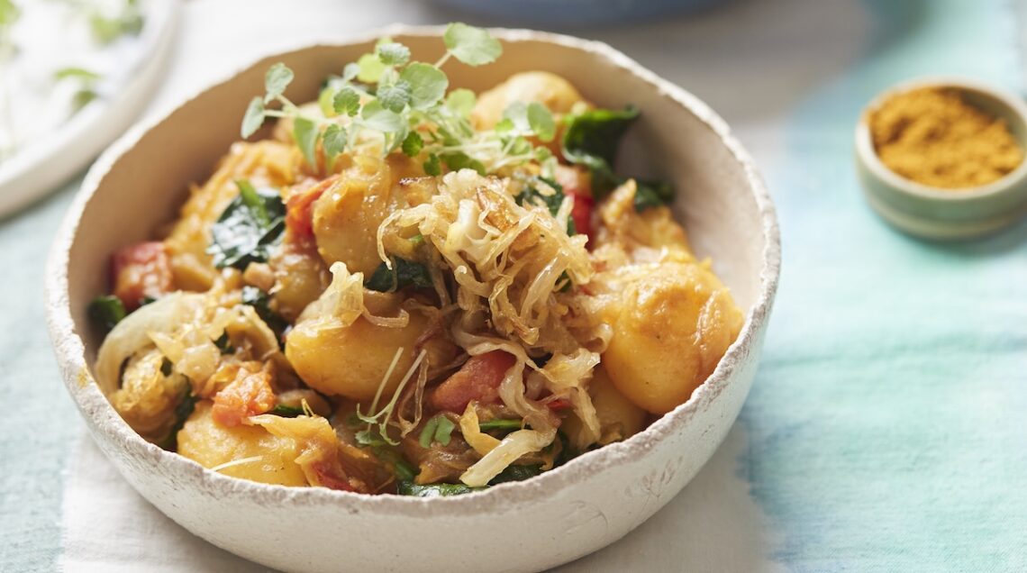 Curry di patate allo zenzero
