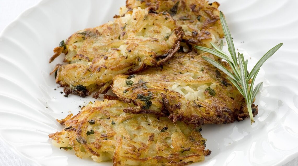 Frittelle di patate aromatiche