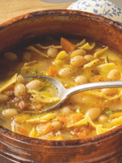 Maltagliati con fagiolo Tondino: la pasta e fagioli chic