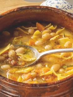 Maltagliati con fagiolo Tondino: la pasta e fagioli chic
