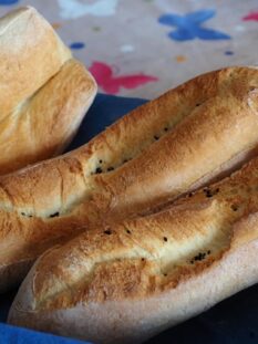 Pagnotte fatte in casa di pane di Niella