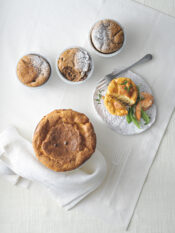 Soufflé di zucca e parmigiano al profumo di salvia