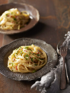Spaghetti alla carrettiera con pecorino
