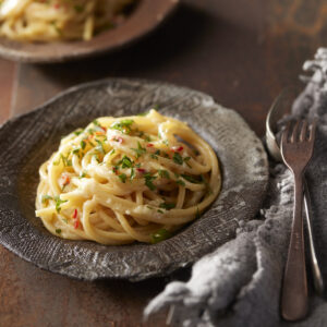 Spaghetti alla carrettiera con pecorino