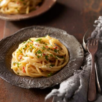Spaghetti alla carrettiera con pecorino