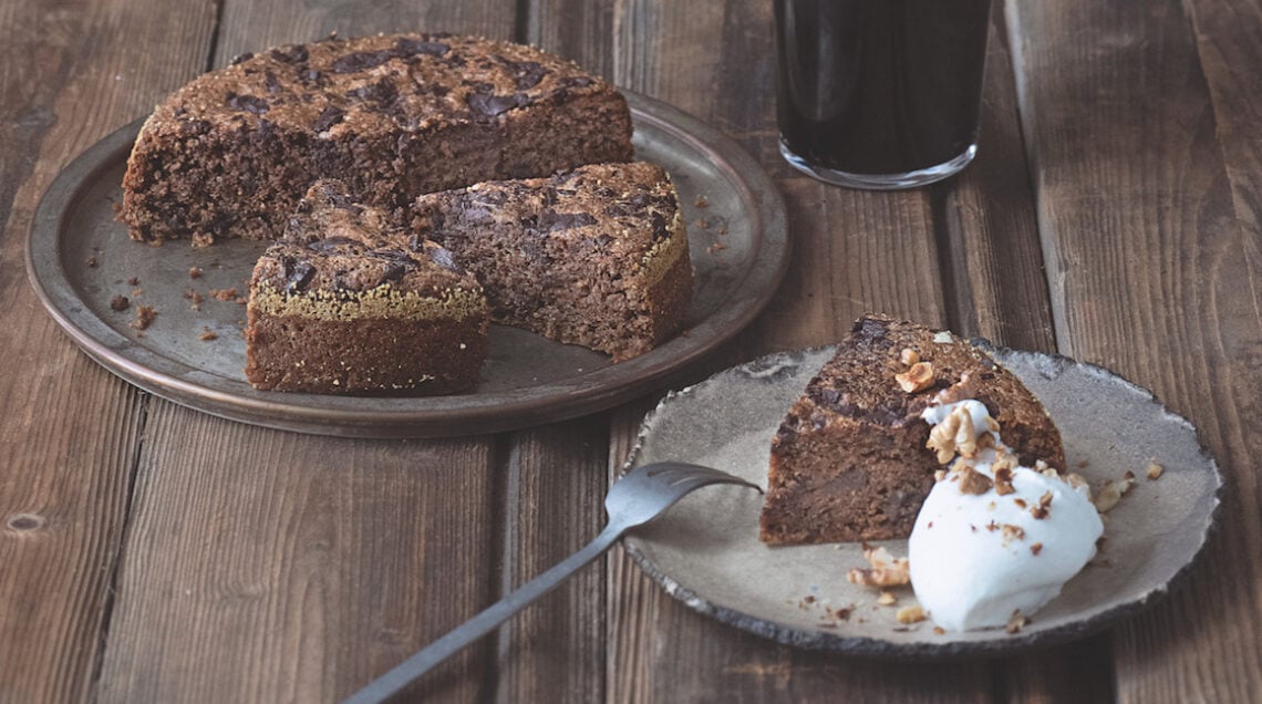 Torta Di Noci Senza Farina Al Cioccolato E Caff