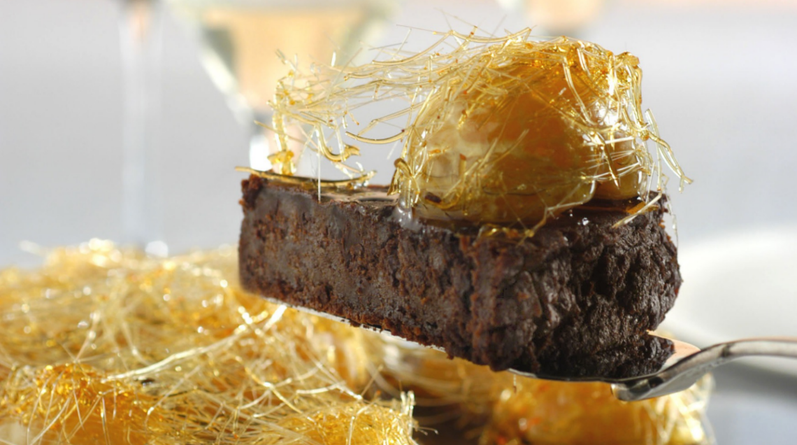 Torta di cioccolato alle clementine