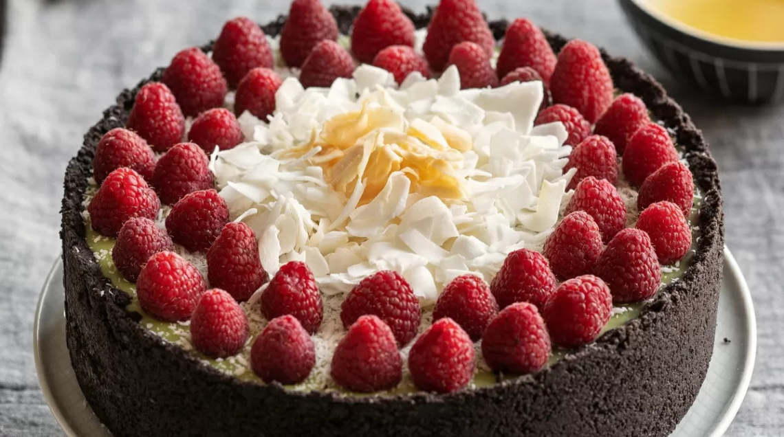 cheesecake al matcha