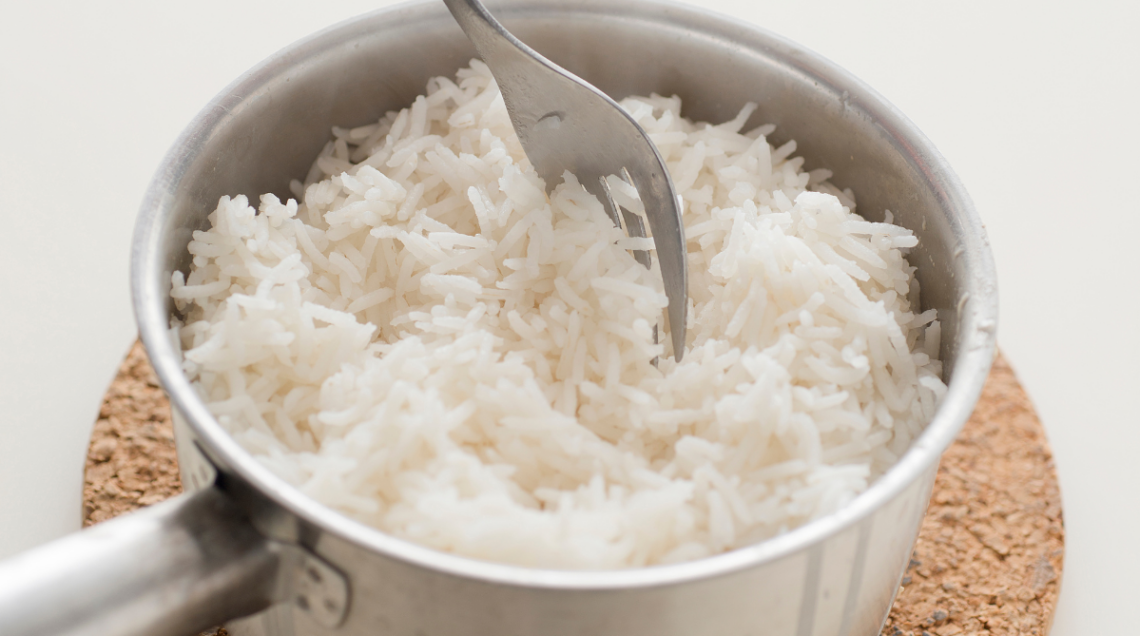riso basmati in pentola