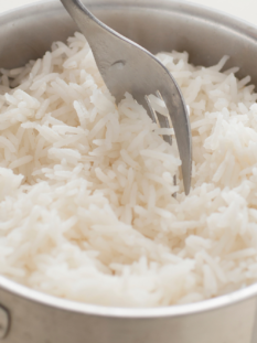 riso basmati in pentola