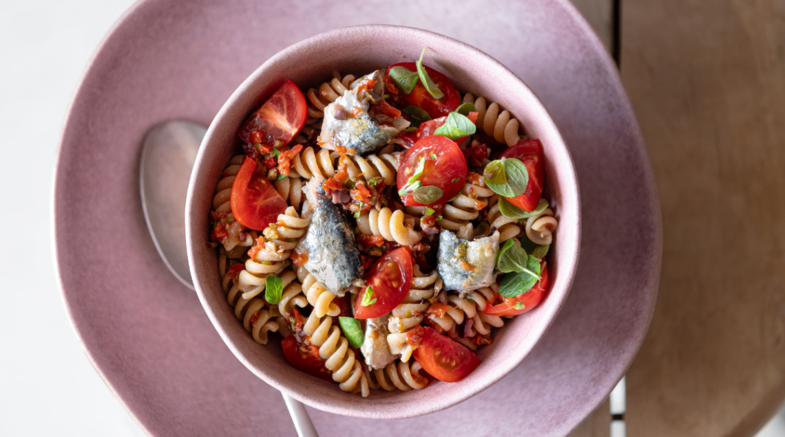 primo piatto con sardine Delicius