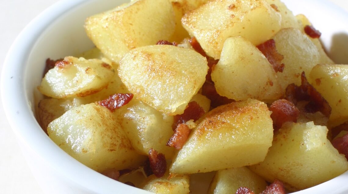 patate bollite e saltate